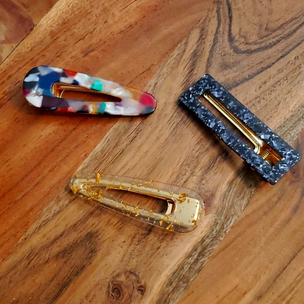 Hair Clips - Set of 3